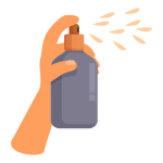 Setting spray & Fixer